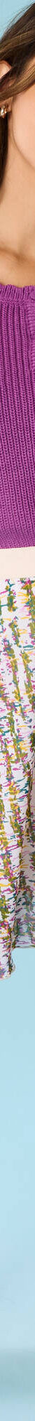 Jupe courte Spécial Petites, voile imprimé (écru / kaki) Jupe courte Spécial Petites, voile imprimé (écru / kaki)